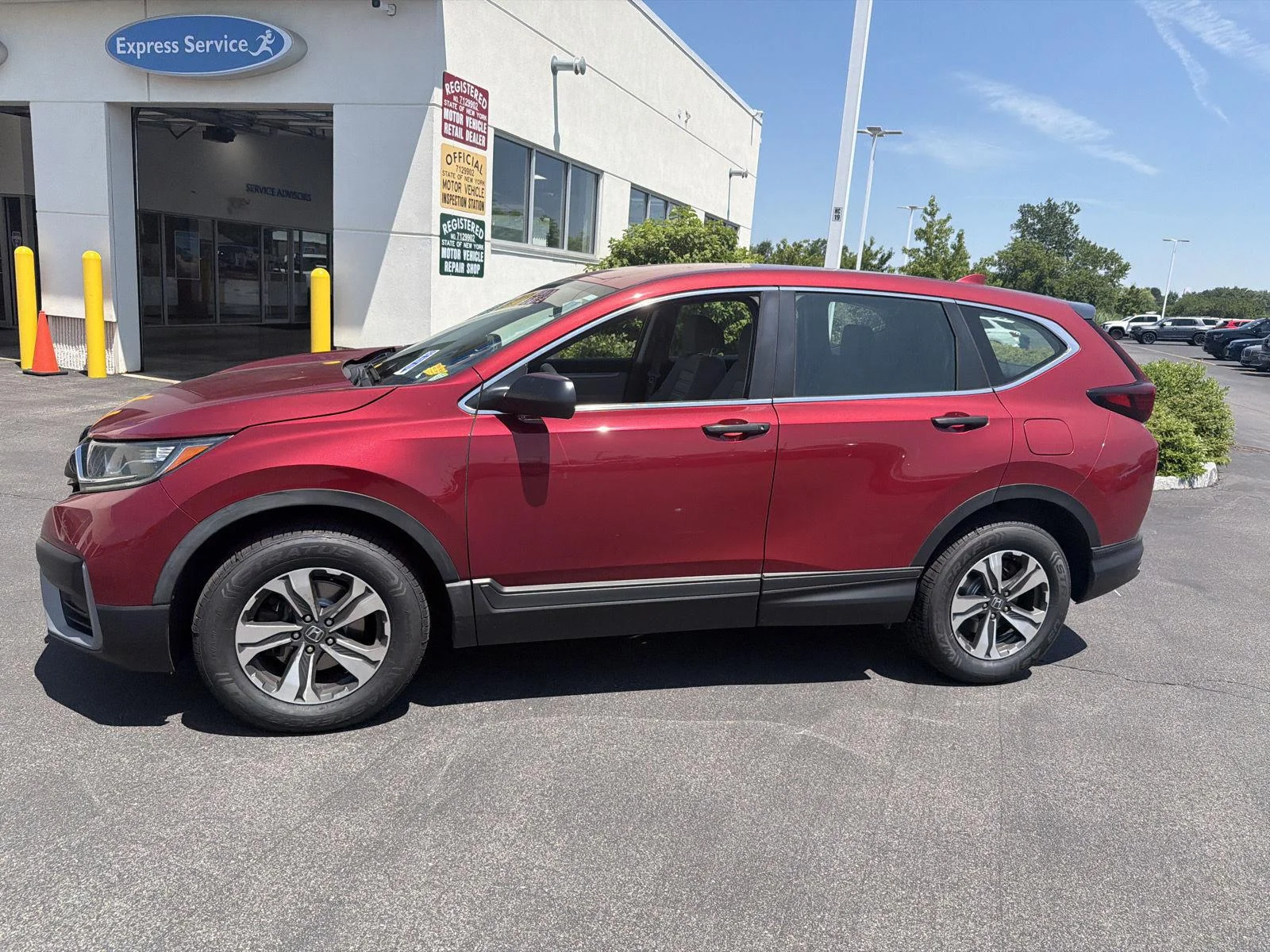 Used 2020 Radiant Red Metallic Honda  image 14