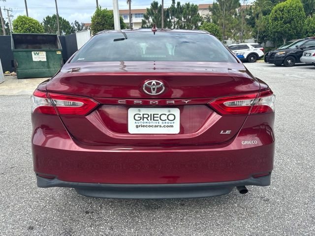 Used 2019 Red Toyota LE image 3