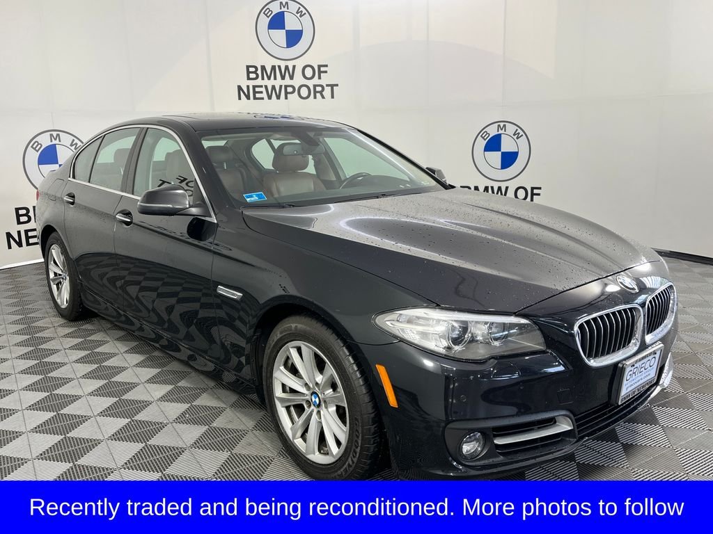 Used 2016 Black BMW 528i xDrive image 1