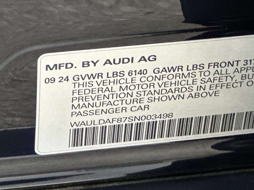 Used 2025 Firmament Blue Metallic Audi L 55 image 30