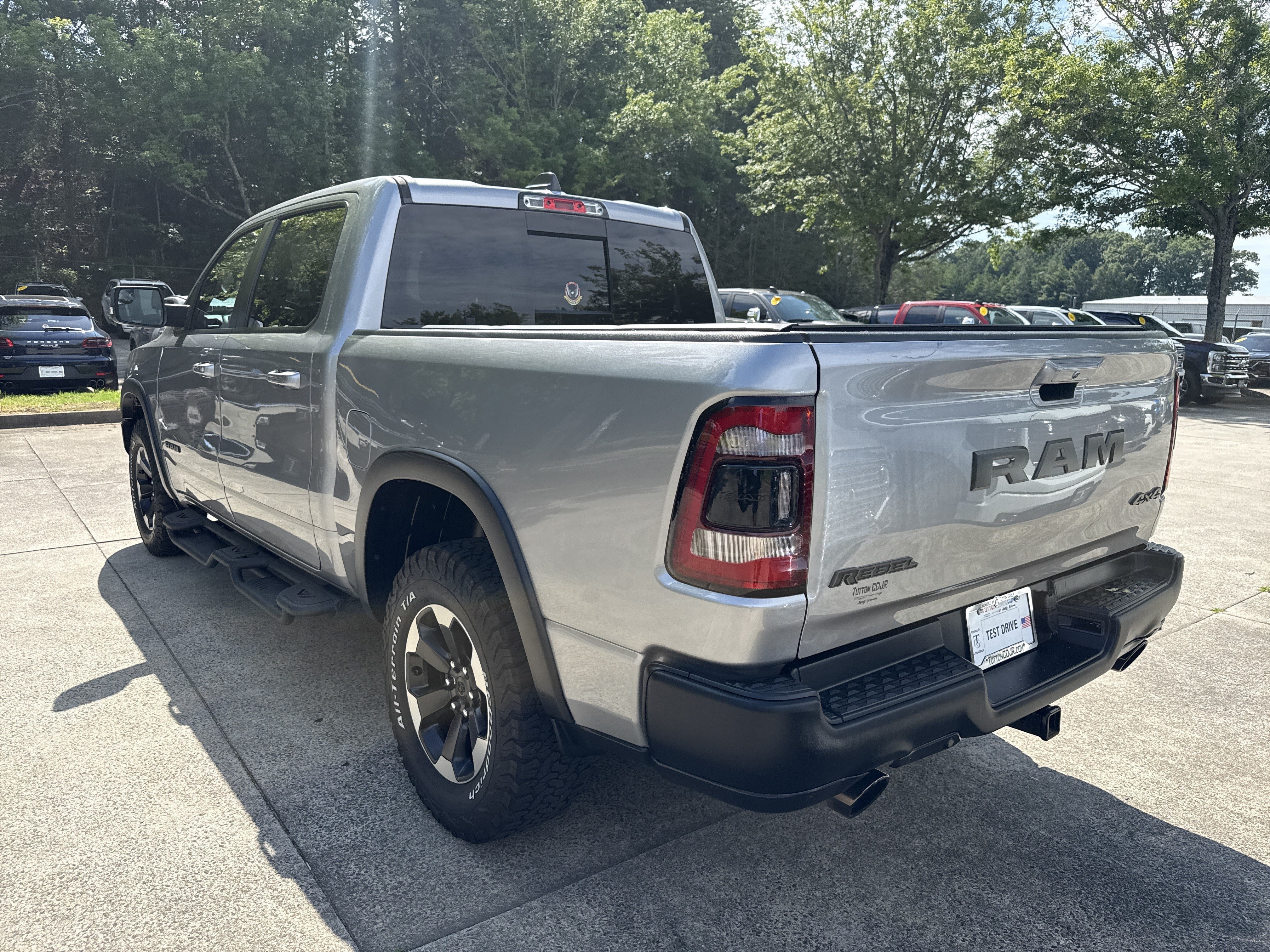 Used 2022 Billet Silver Metallic Clearcoat Ram Rebel image 5