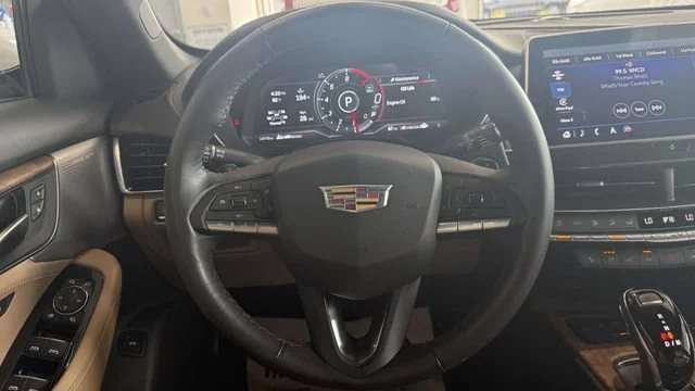 Certified Used 2024 Crystal White Tricoat Cadillac Premium Luxury image 36