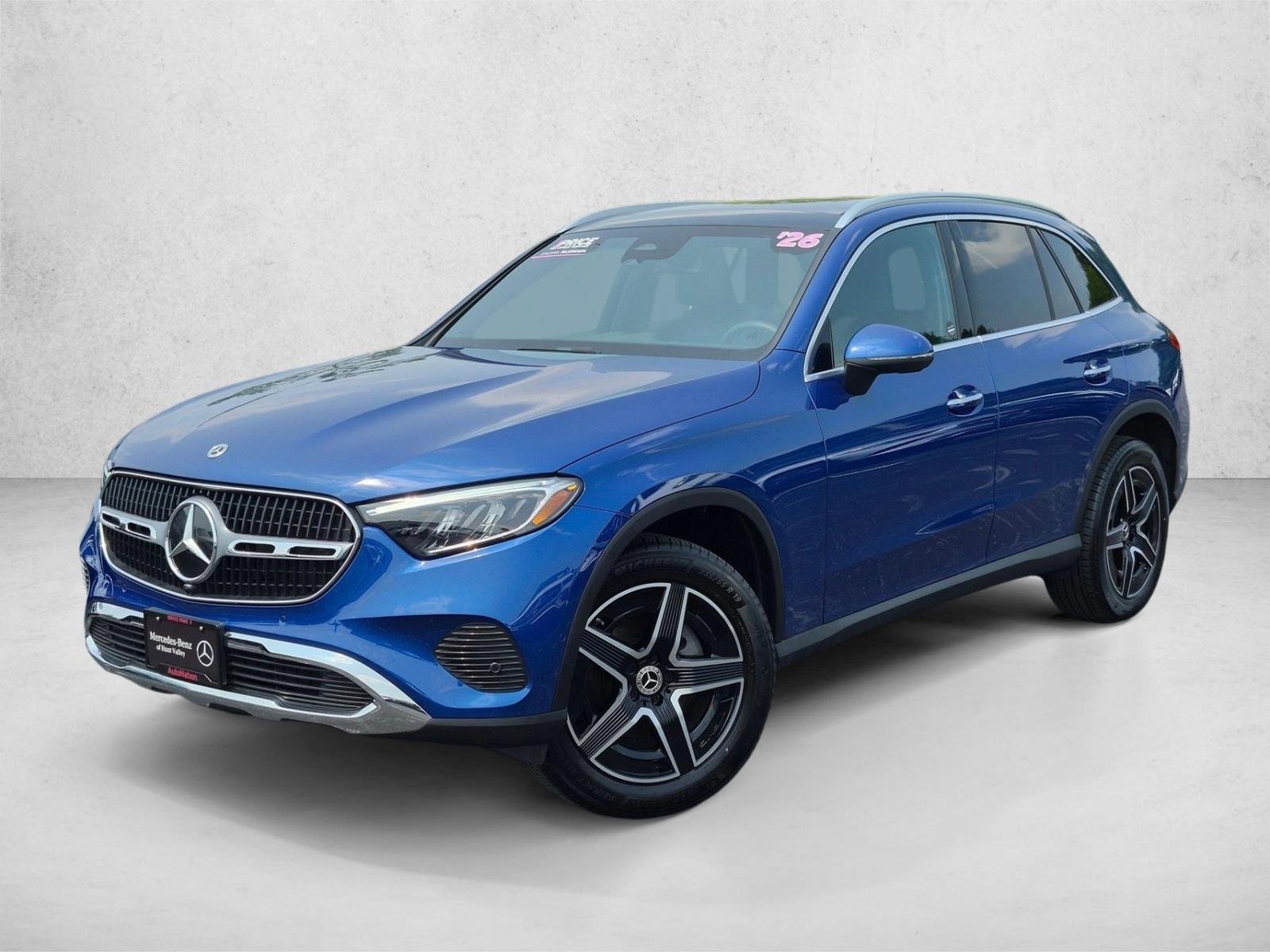 Certified Used 2026 Starling Blue Metallic Mercedes-Benz GLC 300 image 1