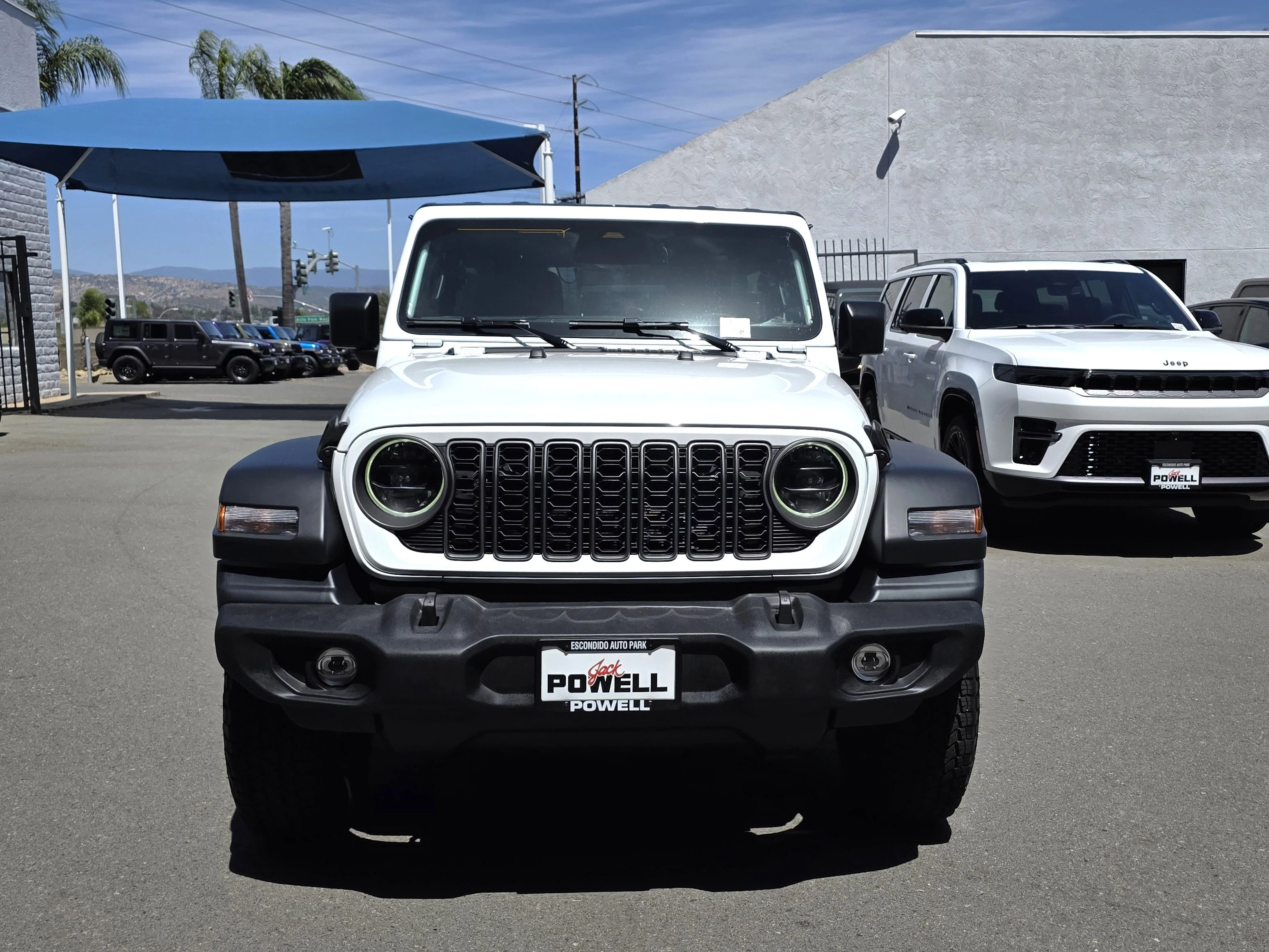 New 2026 Bright White Clearcoat Jeep Sport S image 7