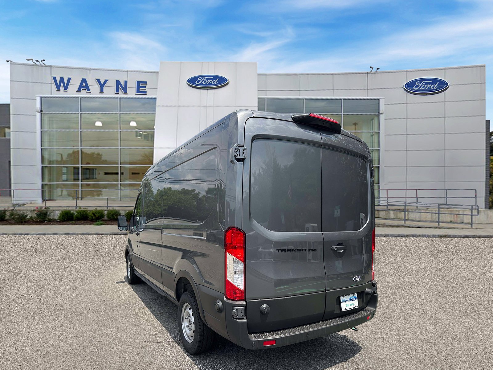 New 2026 Carbonized Gray Metallic Ford Cargo Van image 3