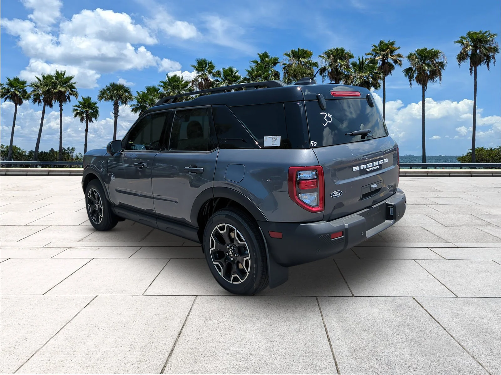 New 2026 Carbonized Gray Metallic Ford Outer Banks® image 5