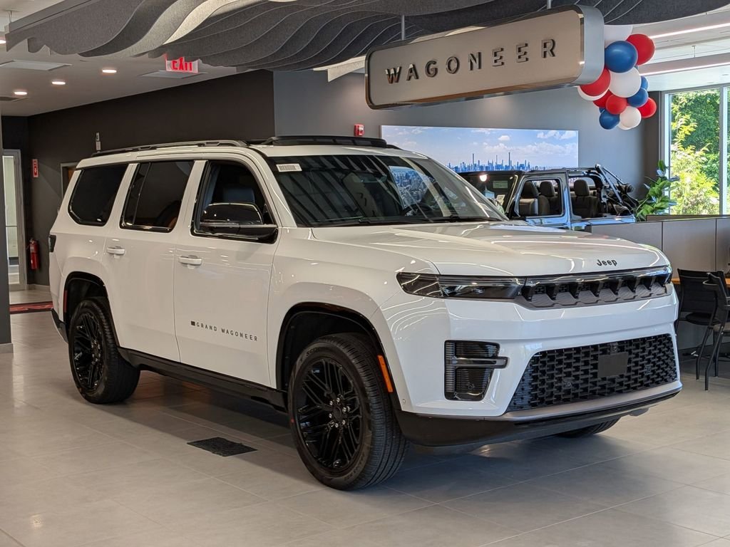 Bright White Clear-Coat Exterior Paint 2026 Jeep Grand Wagoneer Limited Reserve 4WD SUV / Crossover Four-Wheel Drive 8-Speed Automatic