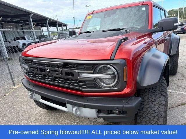 Used 2022 Red Ford Raptor image 2