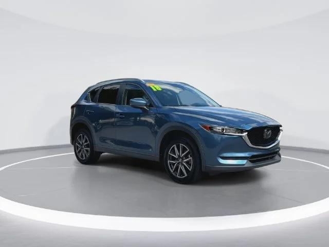 Used 2018 Blue Mazda Touring image 2