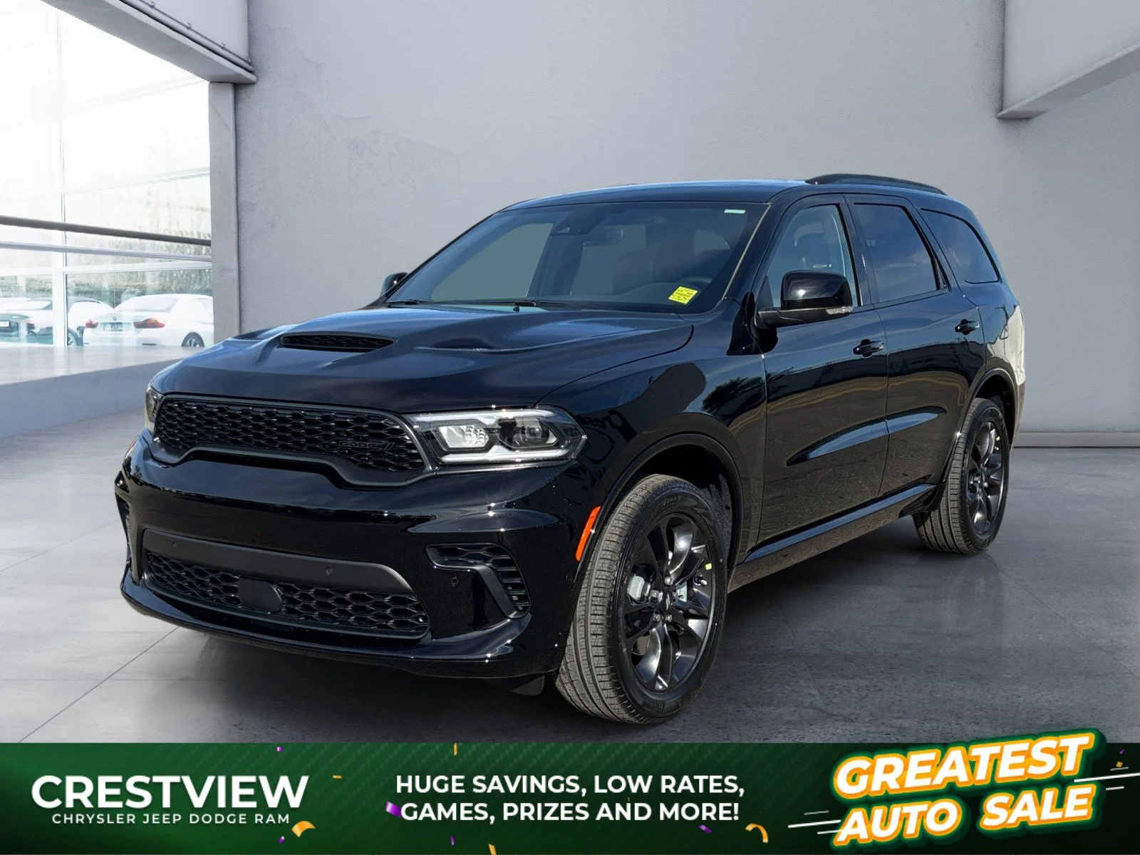 New 2027 PITCH BLACK Dodge GT Plus image 1