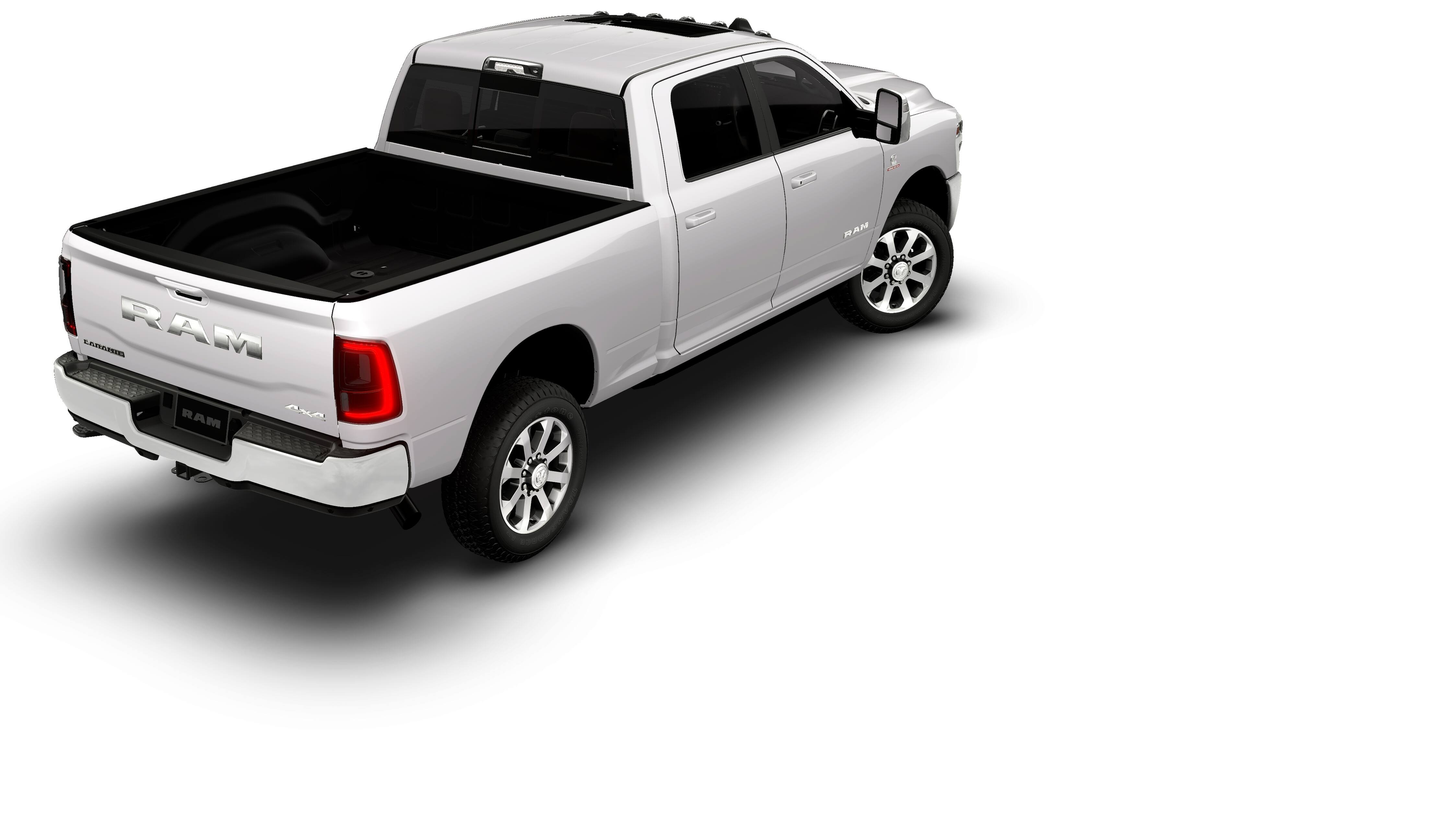 New 2026 Bright White Clear-Coat Exterior Paint RAM LARAMIE image 14