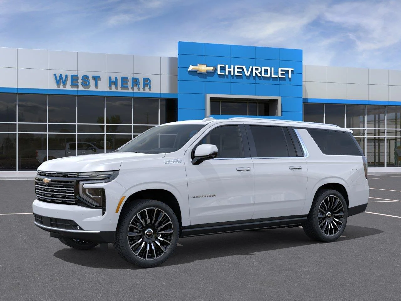 New 2026 Polar White Tricoat Chevrolet High Country image 2