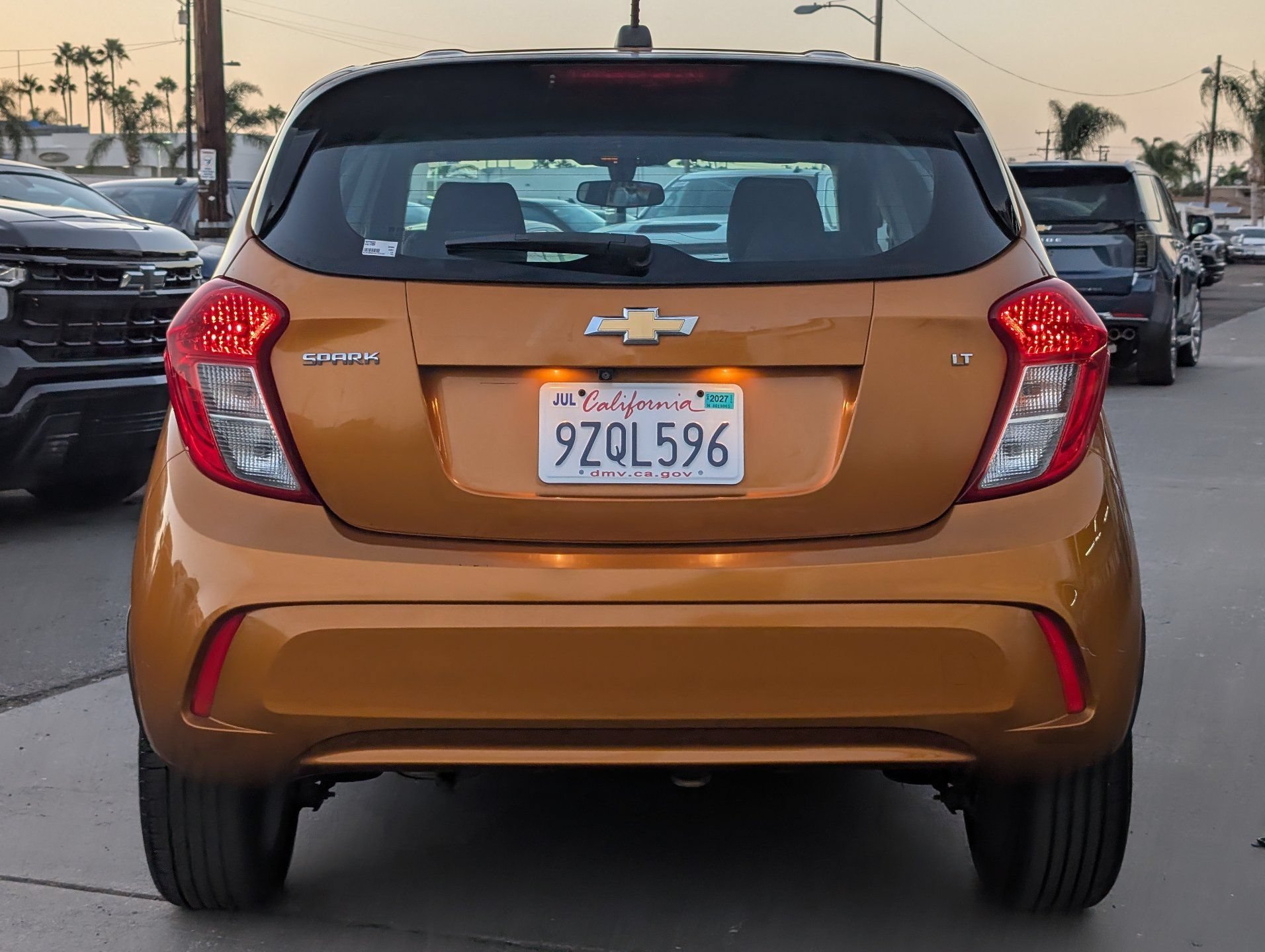 Certified Used 2019 ORANGE BURST METALLIC Chevrolet LT image 9