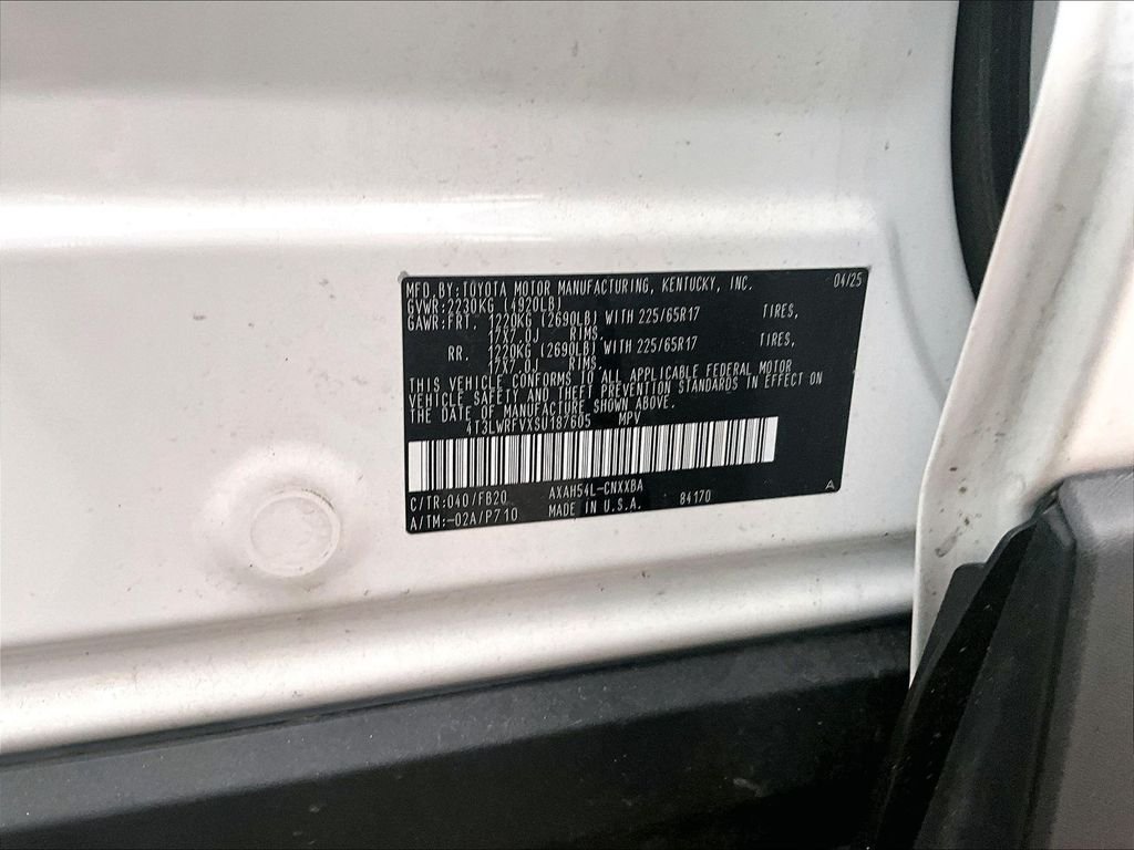 Used 2025 White Toyota LE image 9