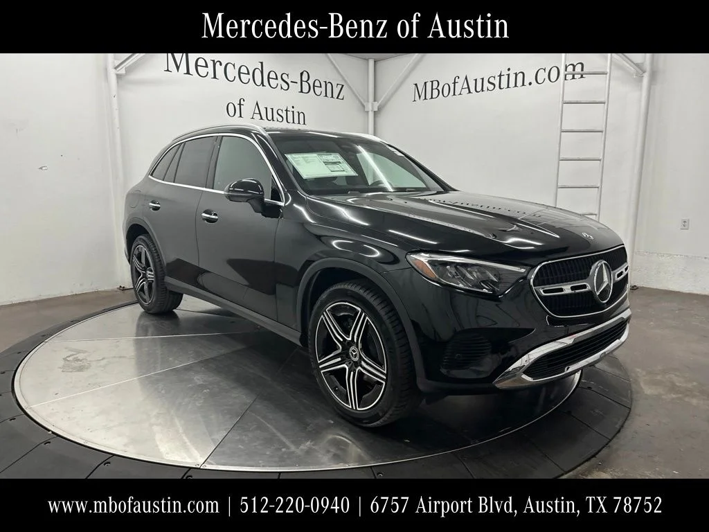 New 2027 Black Mercedes-Benz GLC 300 image 1