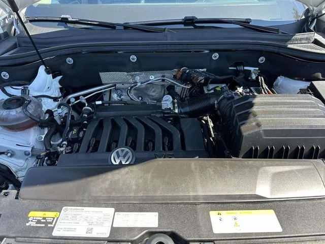 Used 2023 White Volkswagen 3.6L V6 SEL Premium R-Line image 13