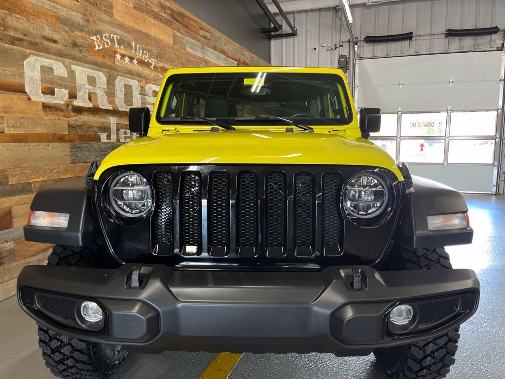 Used 2022 High Velocity Clearcoat Jeep Unlimited Willys image 6