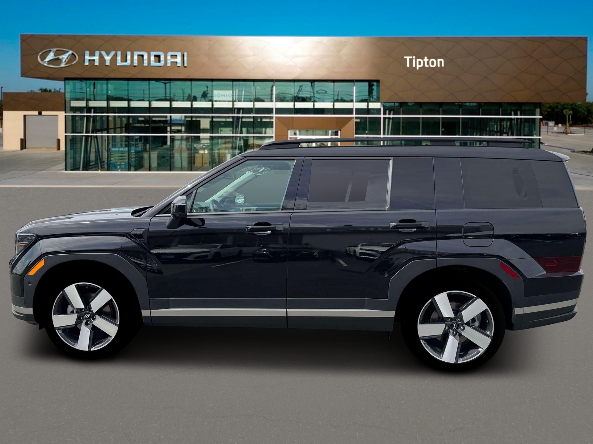 New 2026 Black Hyundai Limited FWD image 3