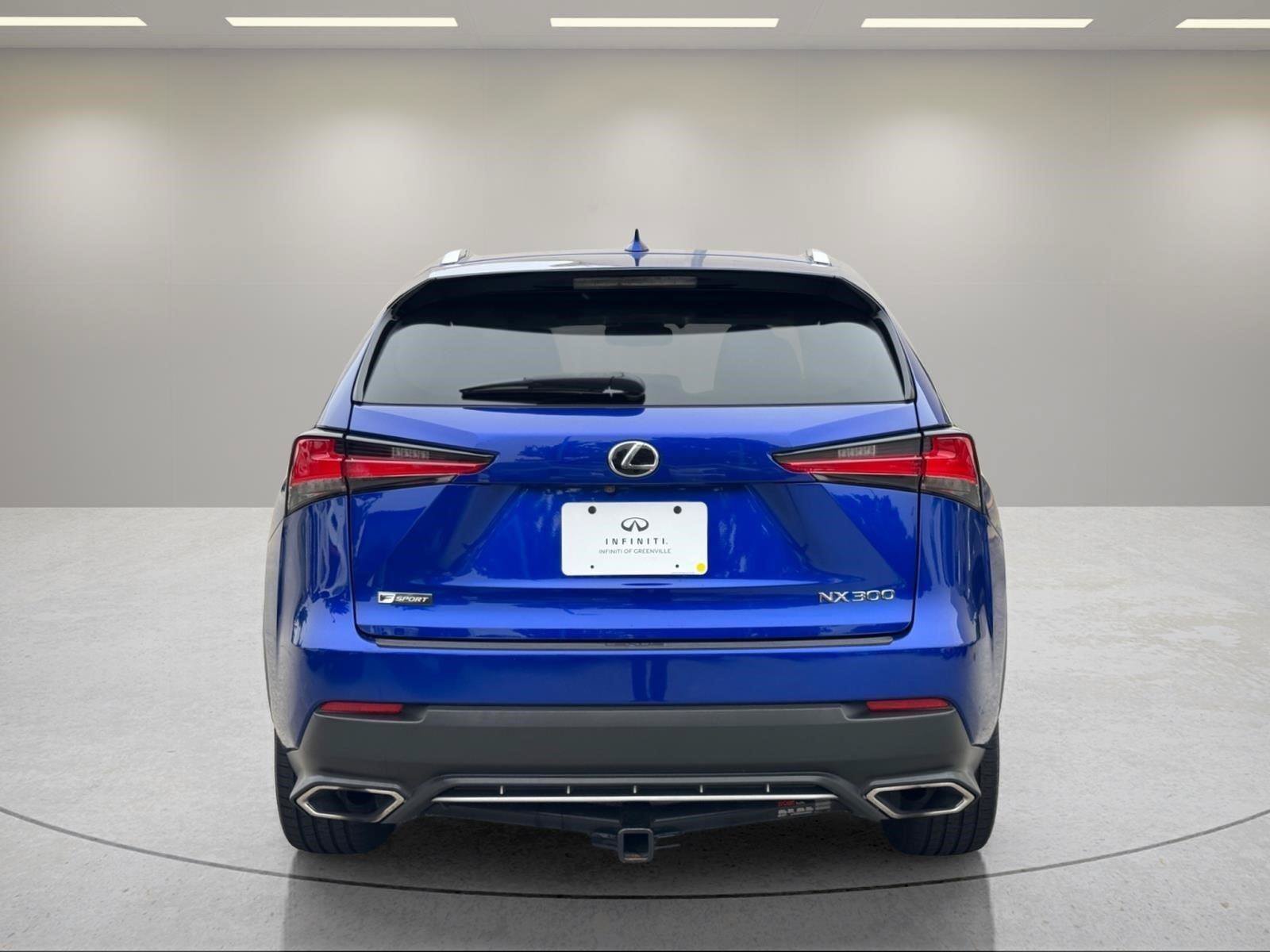 Used 2018 Ultrasonic Blue Mica 2.0 Lexus NX 300 F Sport image 4