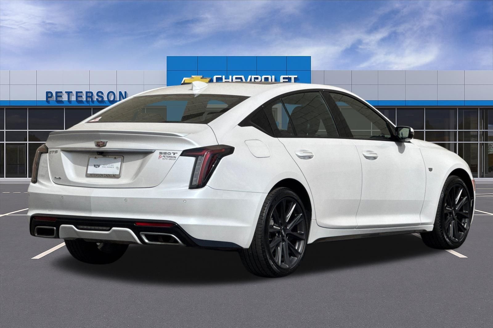 Used 2023 White Cadillac Sport image 4