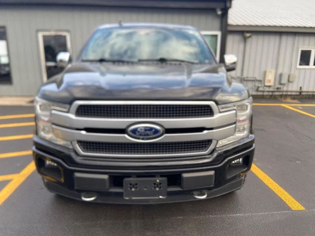 Used 2018 Shadow Black Ford Platinum image 2