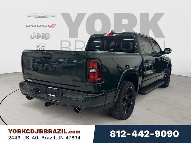 New 2026 Serrano-Green Metallic Exterior Paint RAM Laramie image 5