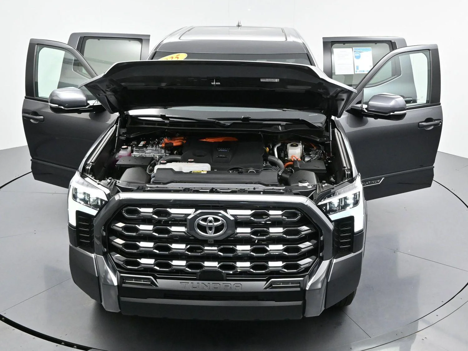 Used 2025 Magnetic Gray Metallic Toyota Platinum Hybrid image 43