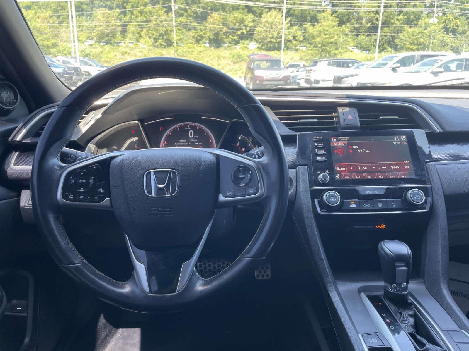 Used 2019 Platinum White Pearl Honda Sport image 2