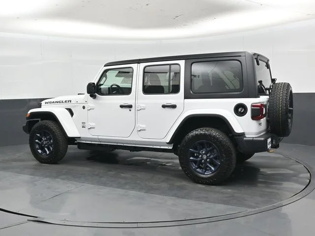 New 2026 Bright White Clear-Coat Exterior Paint Jeep 85th Anniversary Edition image 8