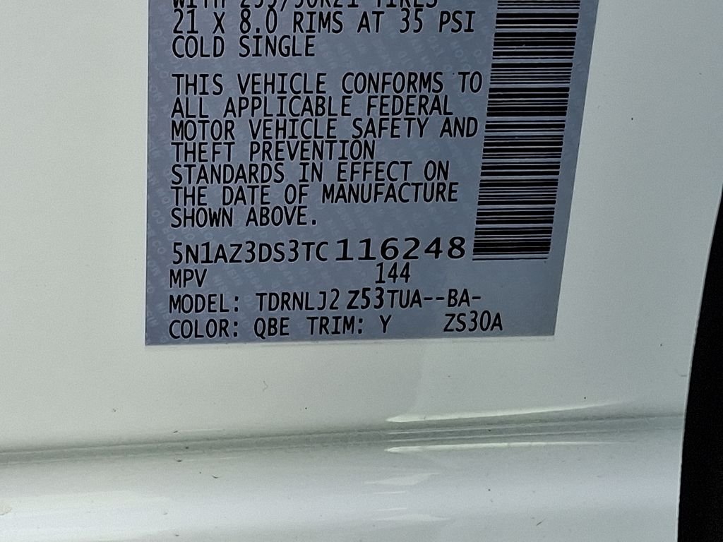 New 2026 Everest White Pearl TriCoat Nissan Platinum image 19