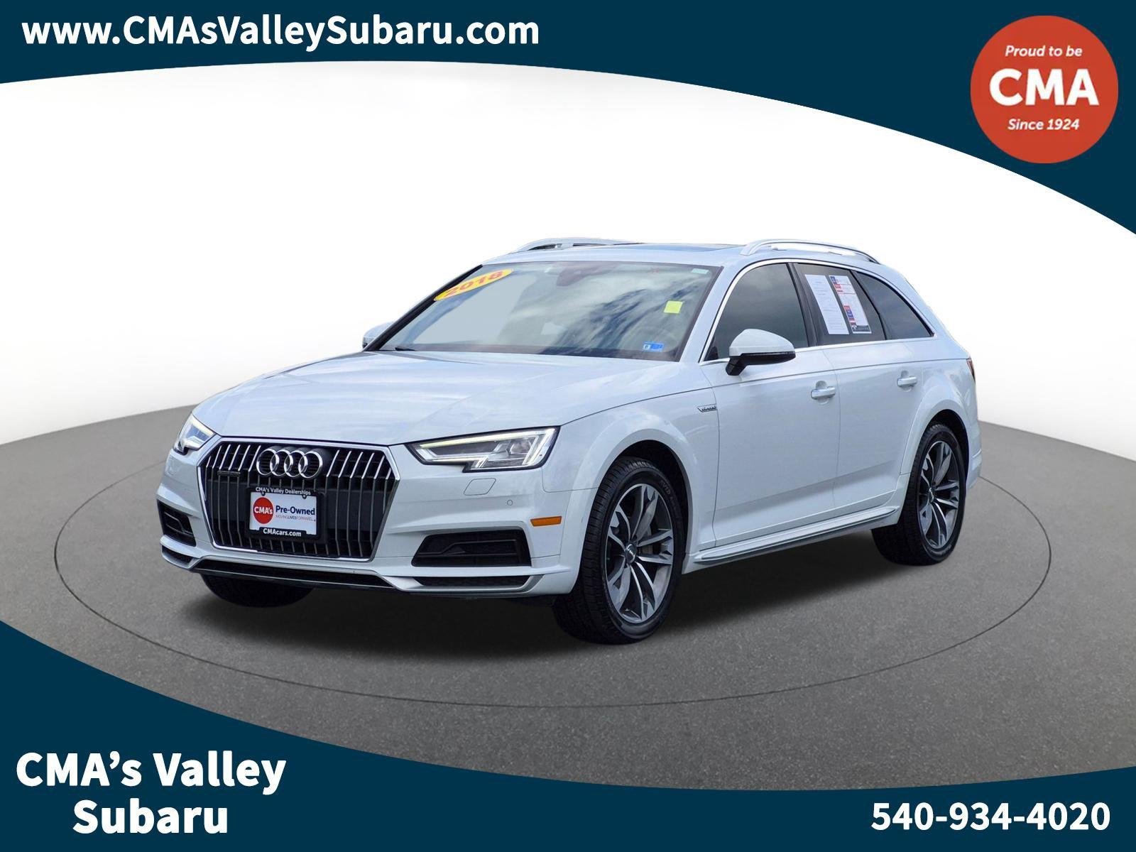 Used 2018 Glacier White Metallic Audi Premium Plus image 1