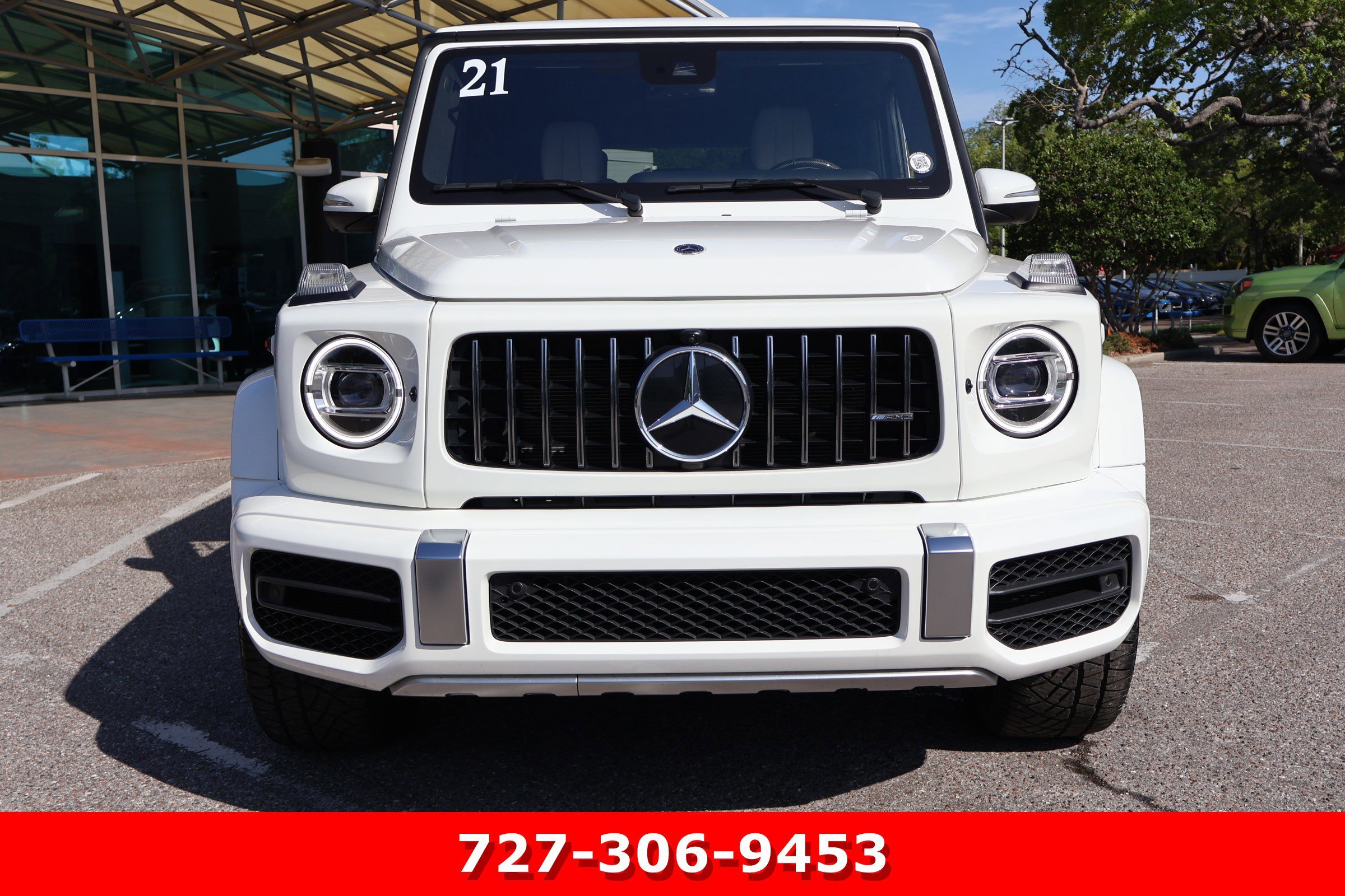 Used 2021 Polar White Mercedes-Benz AMG® G 63 image 14