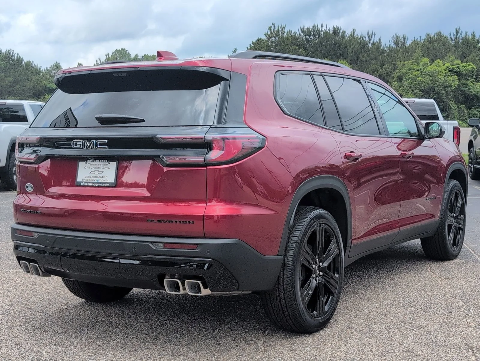 New 2026 Volcanic Red Tintcoat GMC Elevation image 6