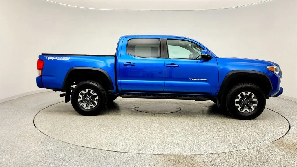 Used 2017 Blazing Blue Pearl Toyota TRD Off Road Double Cab 5