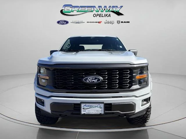 New 2025 Space White Metallic Ford STX® image 7