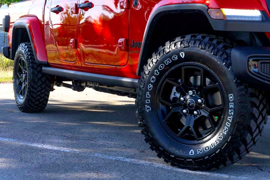 New 2026 Firecracker Red Clear-Coat Exterior Paint Jeep Willys image 2