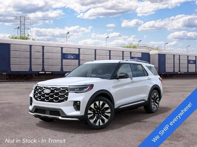 New 2027 Star White Metallic Tri-Coat Ford Platinum™ image 2