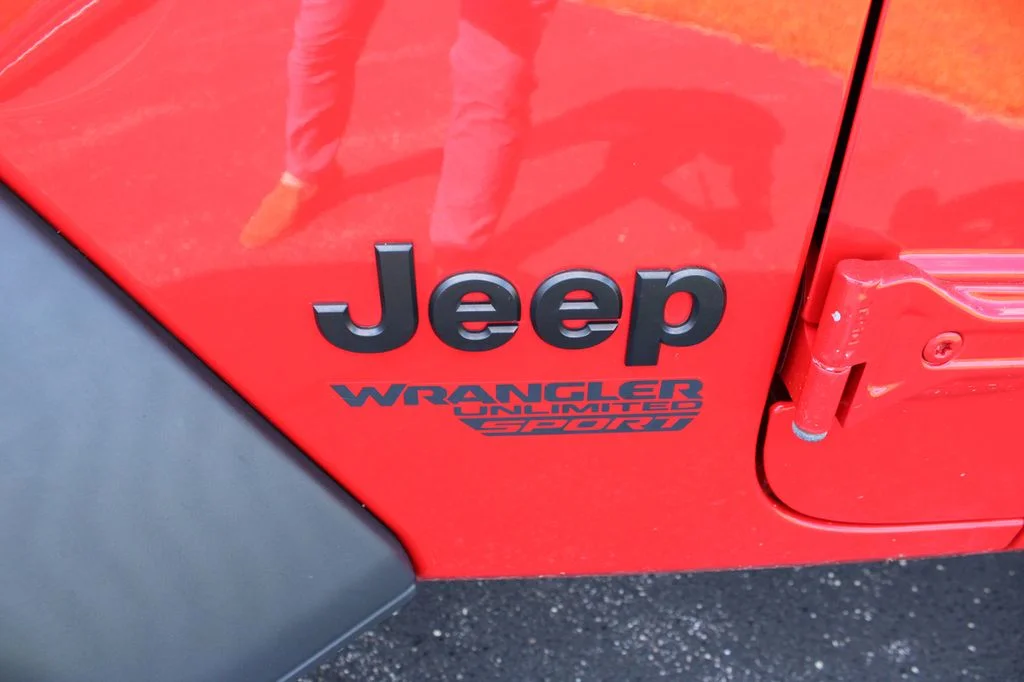 Used 2021 Firecracker Red Clearcoat Jeep Unlimited Sport S image 6