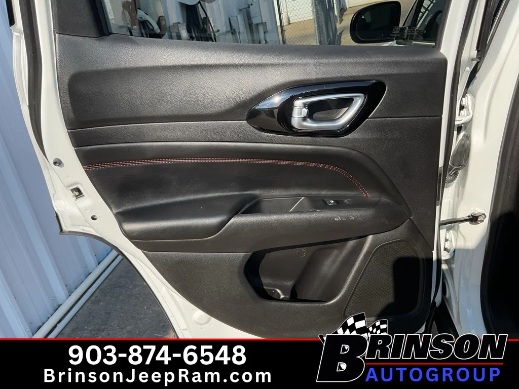 Used 2025 Bright White Clearcoat Jeep Trailhawk image 15