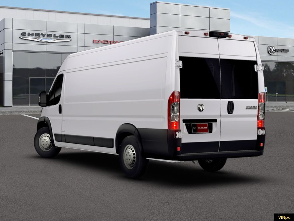 New 2026 Bright White Clear-Coat Exterior Paint RAM High Roof image 4