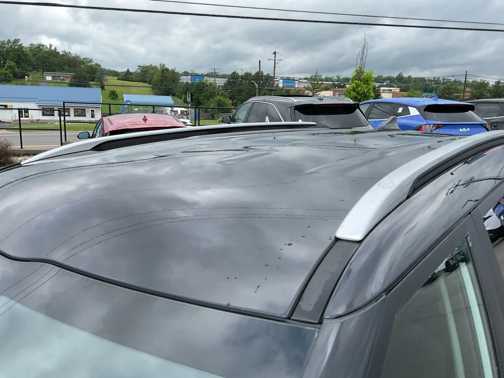 Used 2023 Clear White/Black Roof Kia S image 6