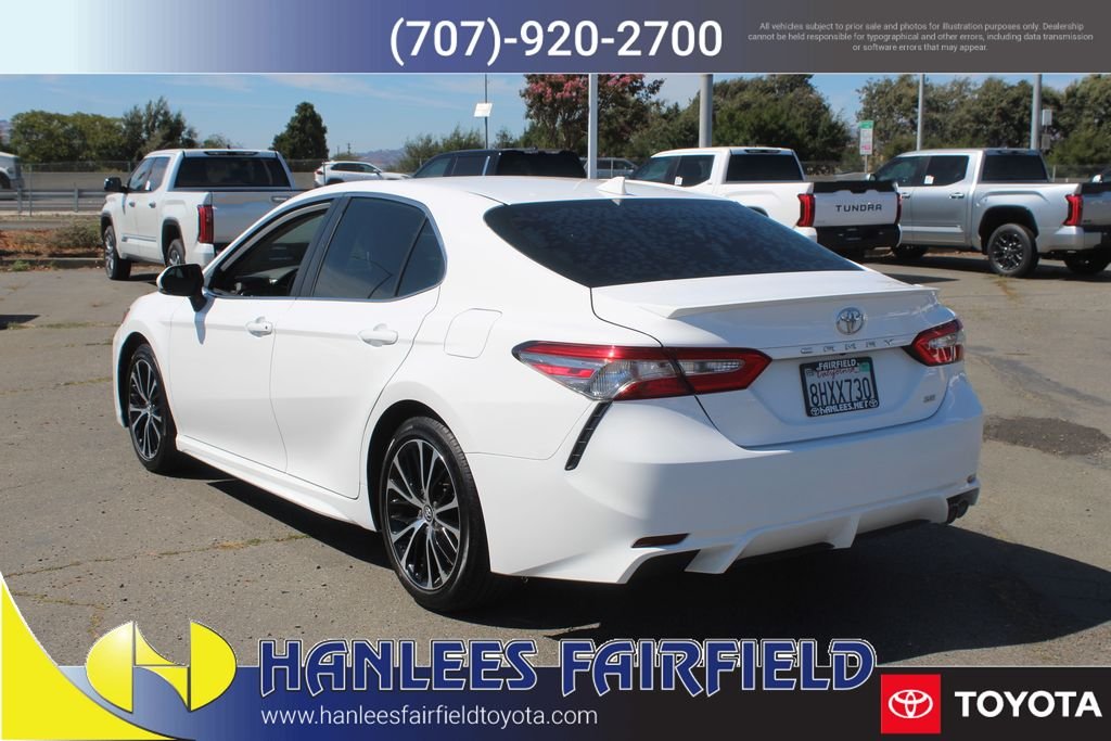 Certified Used 2019 White Toyota SE image 9