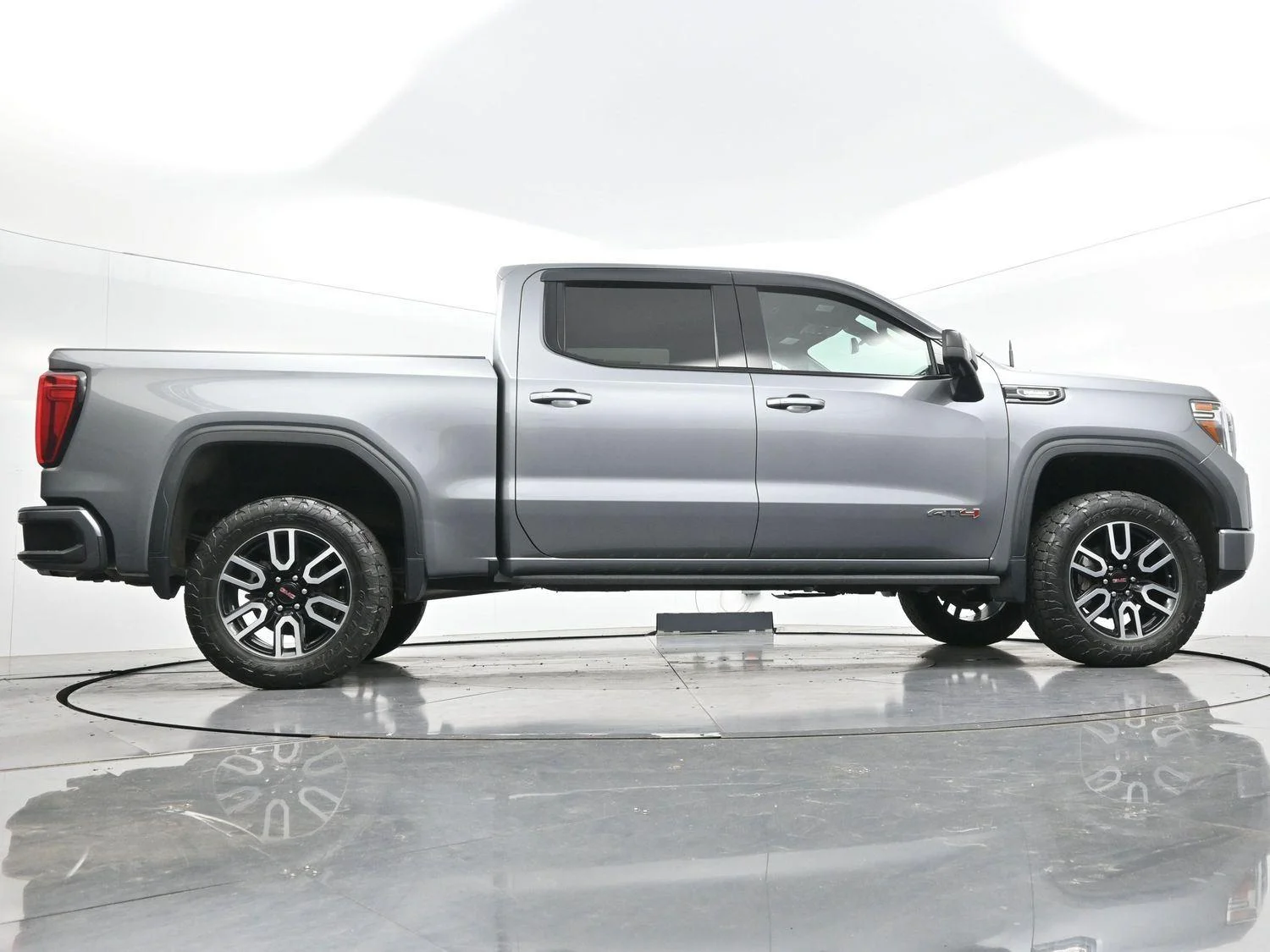 Used 2021 Satin Steel Metallic GMC AT4 image 55