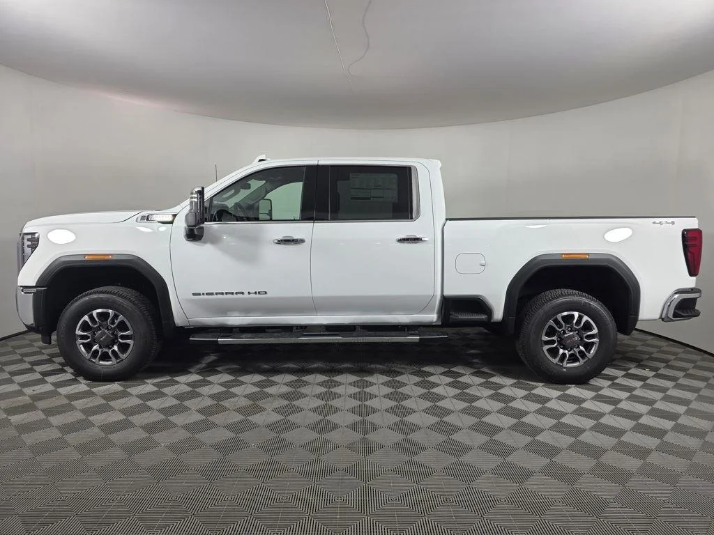 New 2025 Summit White GMC SLT image 3