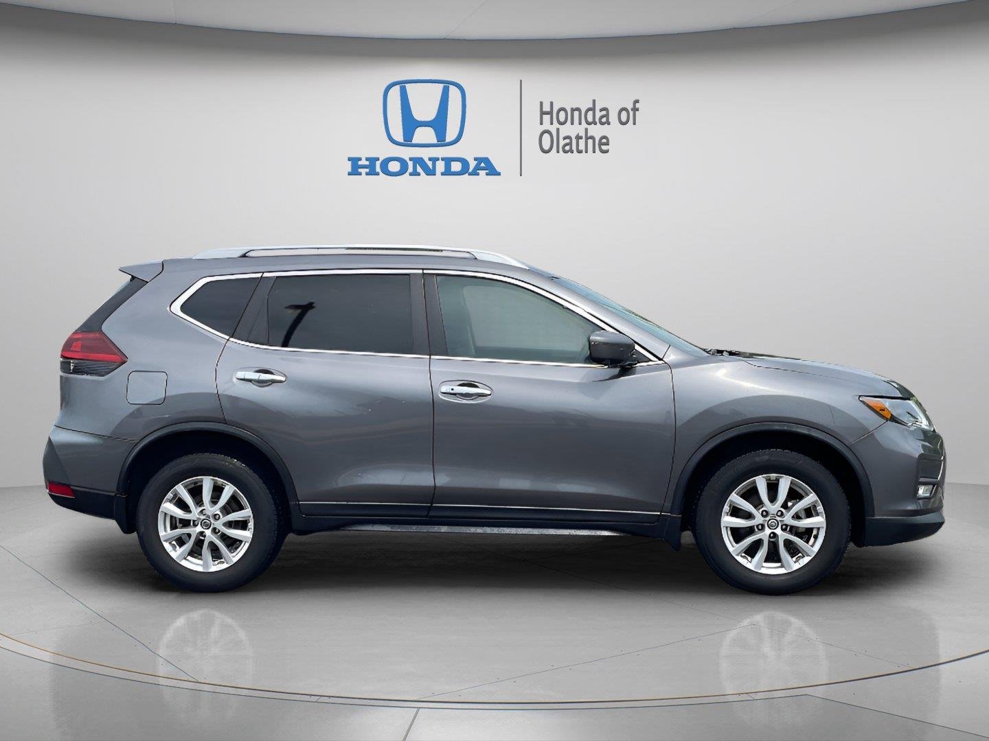 Used 2018 Gun Metallic Nissan SV image 2