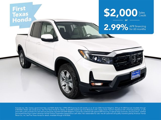 2026 Honda Ridgeline RTL