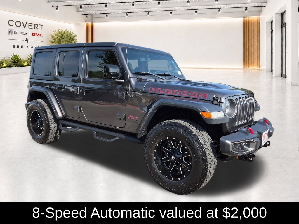 Used 2018 Gray Jeep Unlimited Rubicon image 1