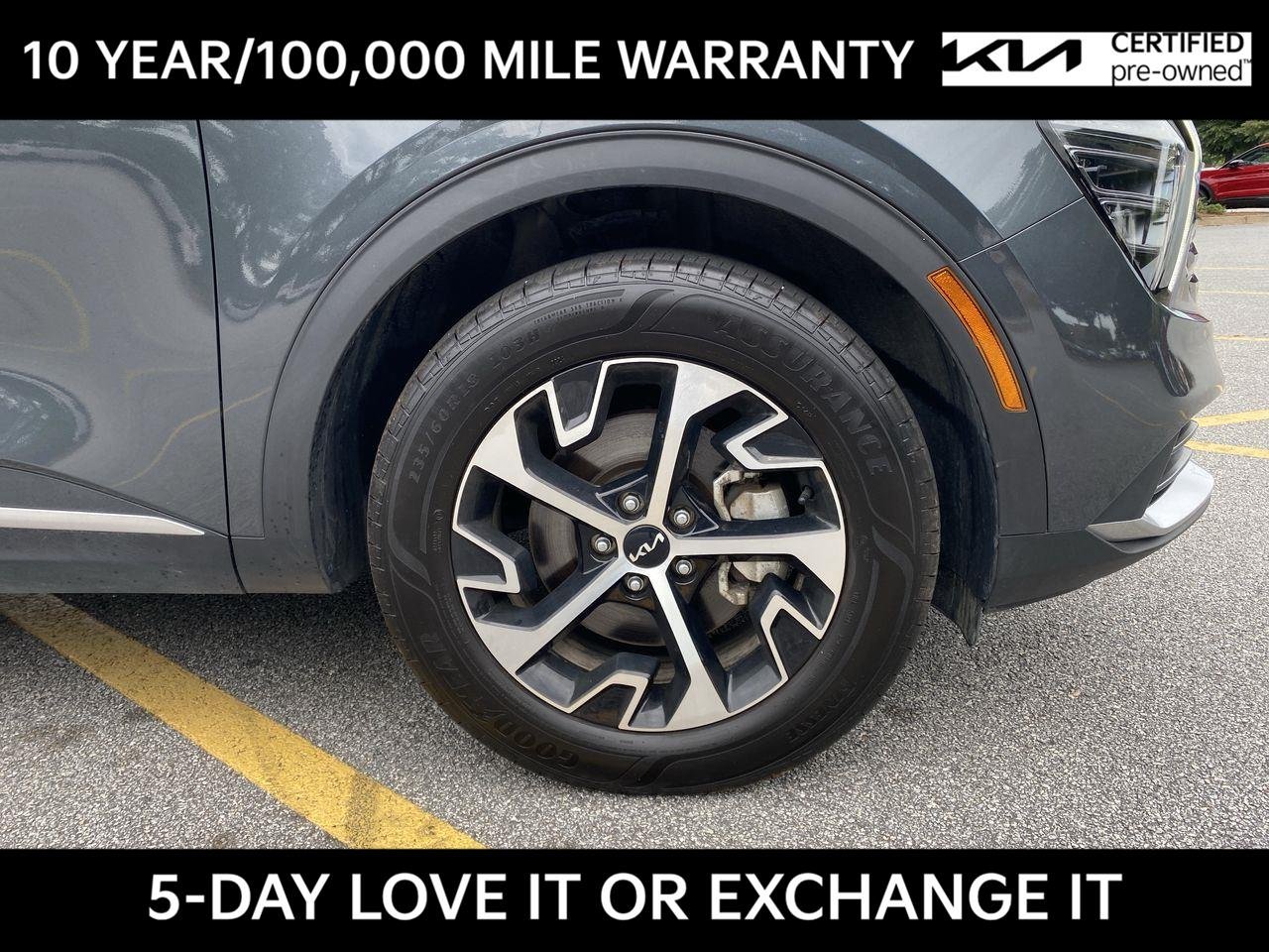 Certified Used 2024 Gravity Gray Kia EX image 14
