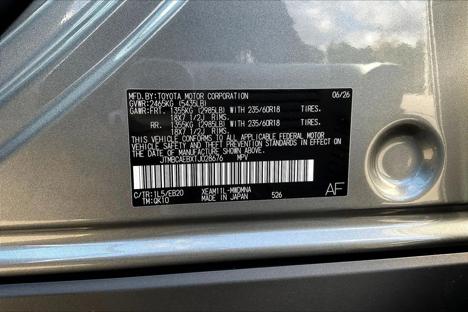New 2026 Heavy Metal Toyota XLE image 20