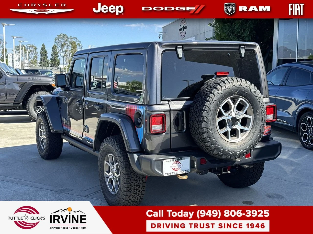 New 2027 Granite Crystal Metallic Clear-Coat Paint Jeep Rewind image 12